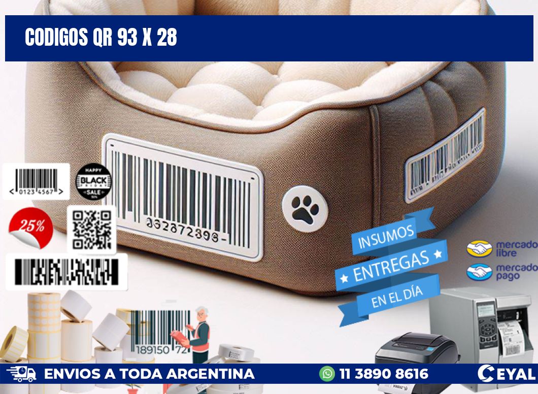 CODIGOS QR 93 x 28