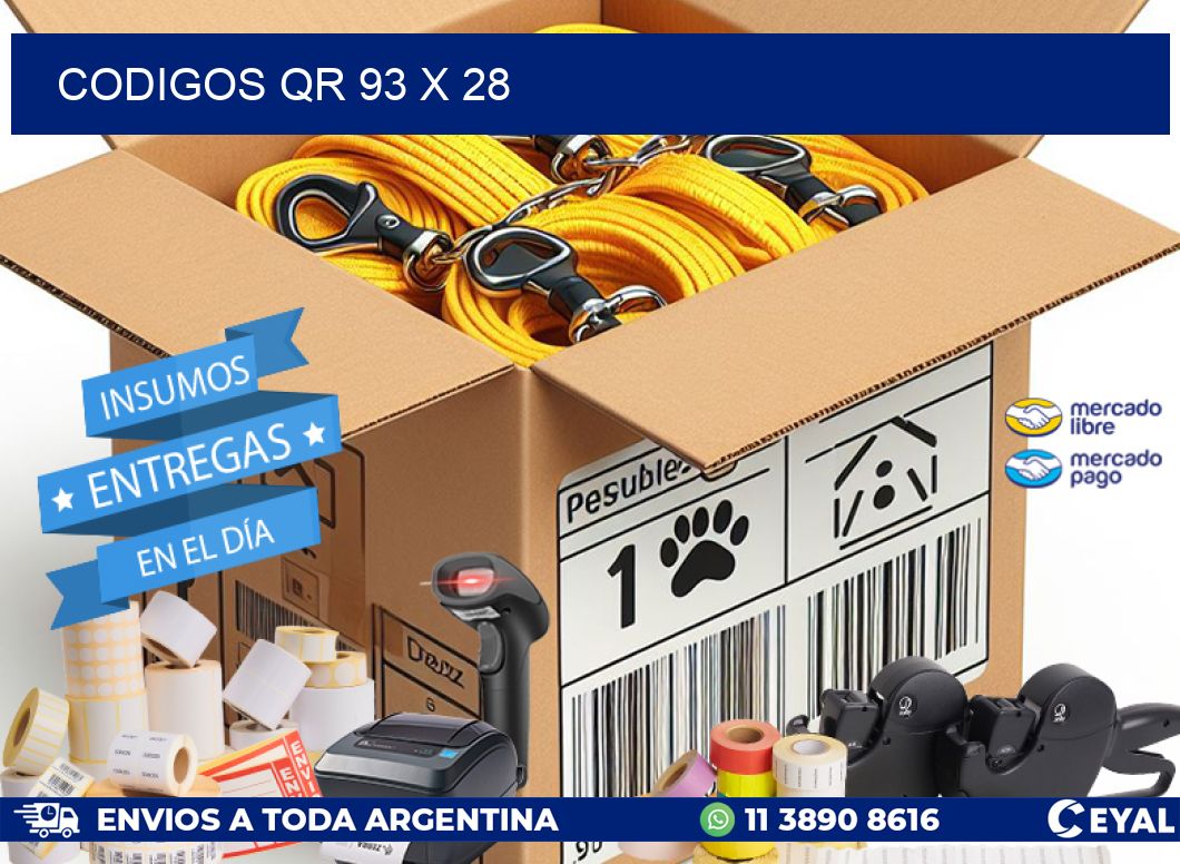 CODIGOS QR 93 x 28