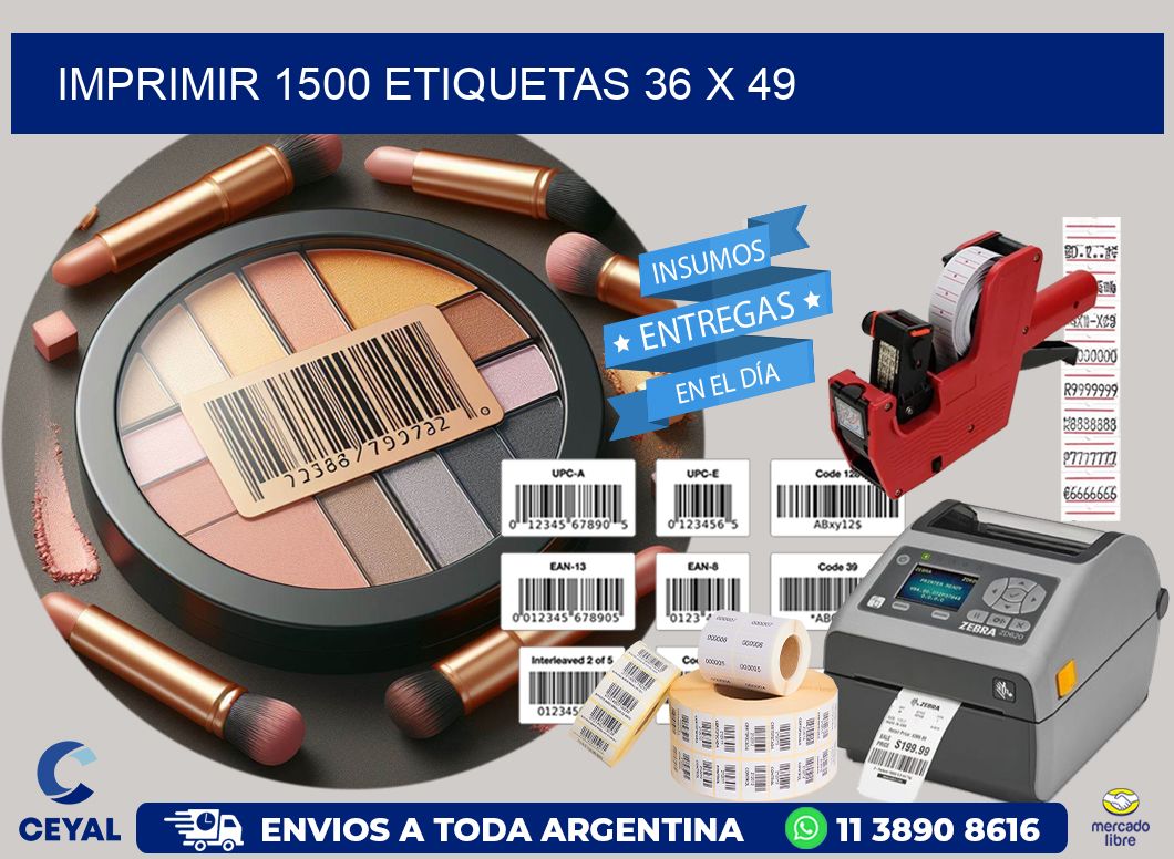 IMPRIMIR 1500 ETIQUETAS 36 x 49
