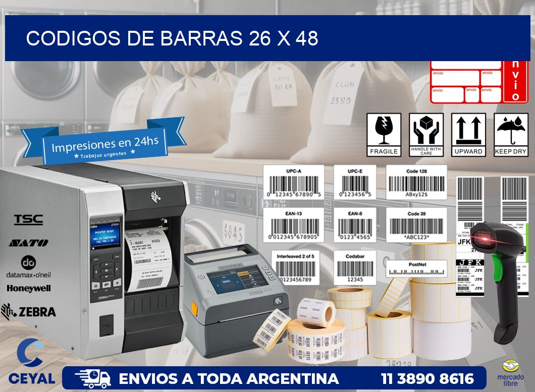 codigos de barras 26 x 48