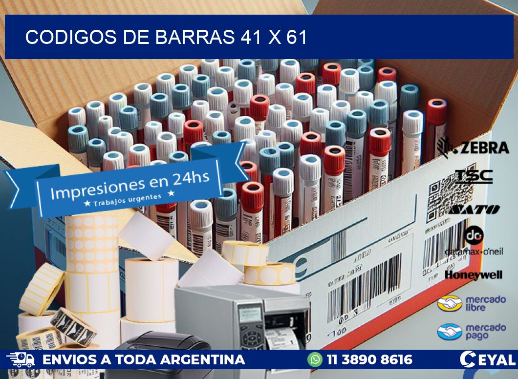 codigos de barras 41 x 61