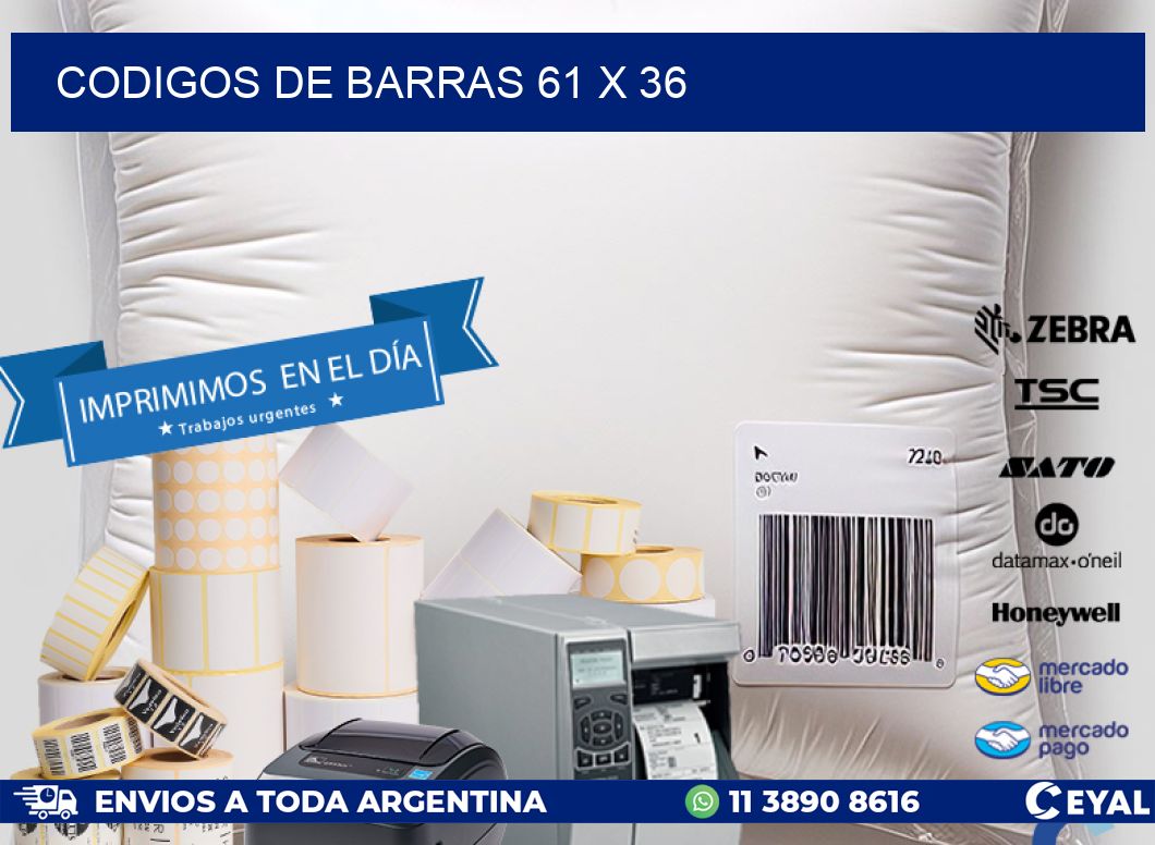 codigos de barras 61 x 36