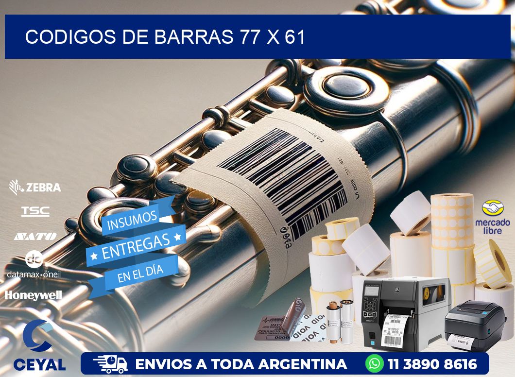 codigos de barras 77 x 61