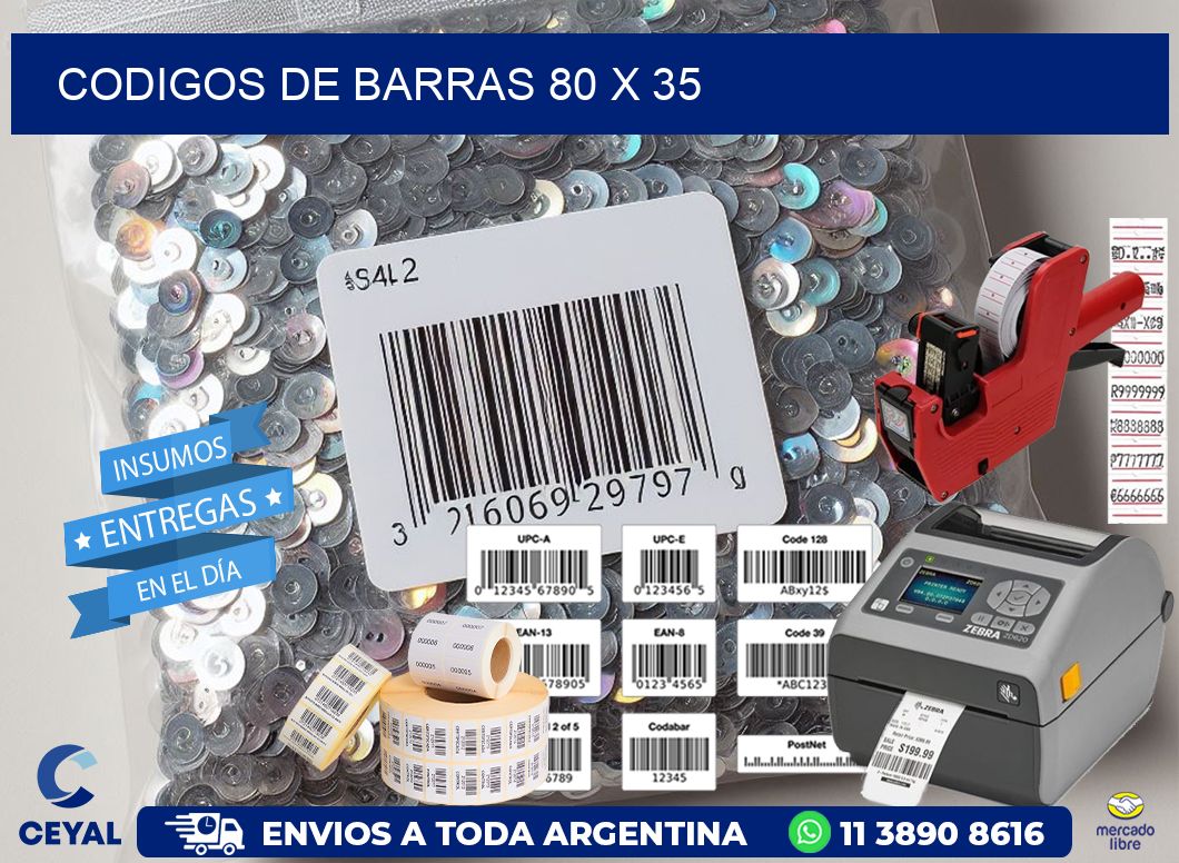 codigos de barras 80 x 35