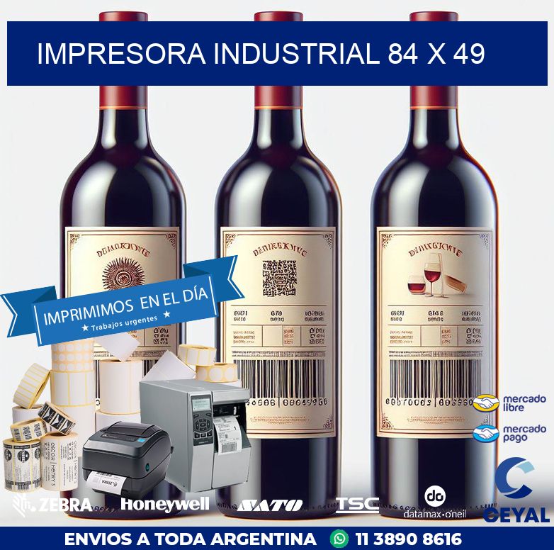 impresora industrial 84 x 49
