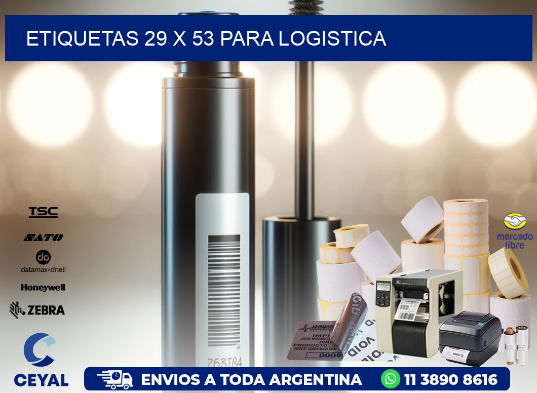 ETIQUETAS 29 x 53 PARA LOGISTICA