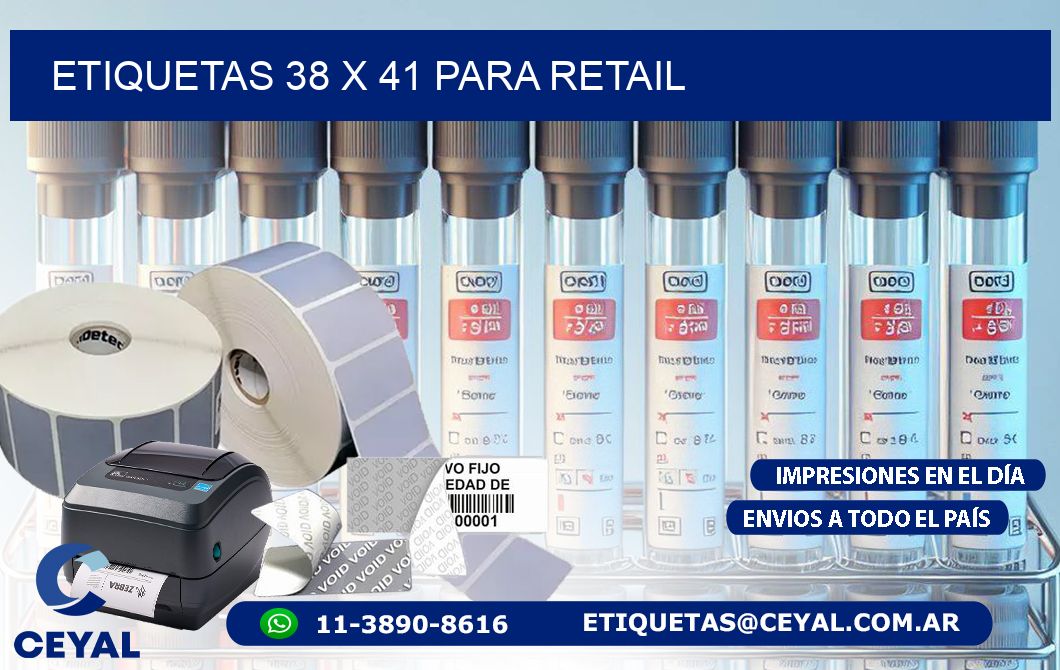 ETIQUETAS 38 x 41 PARA RETAIL