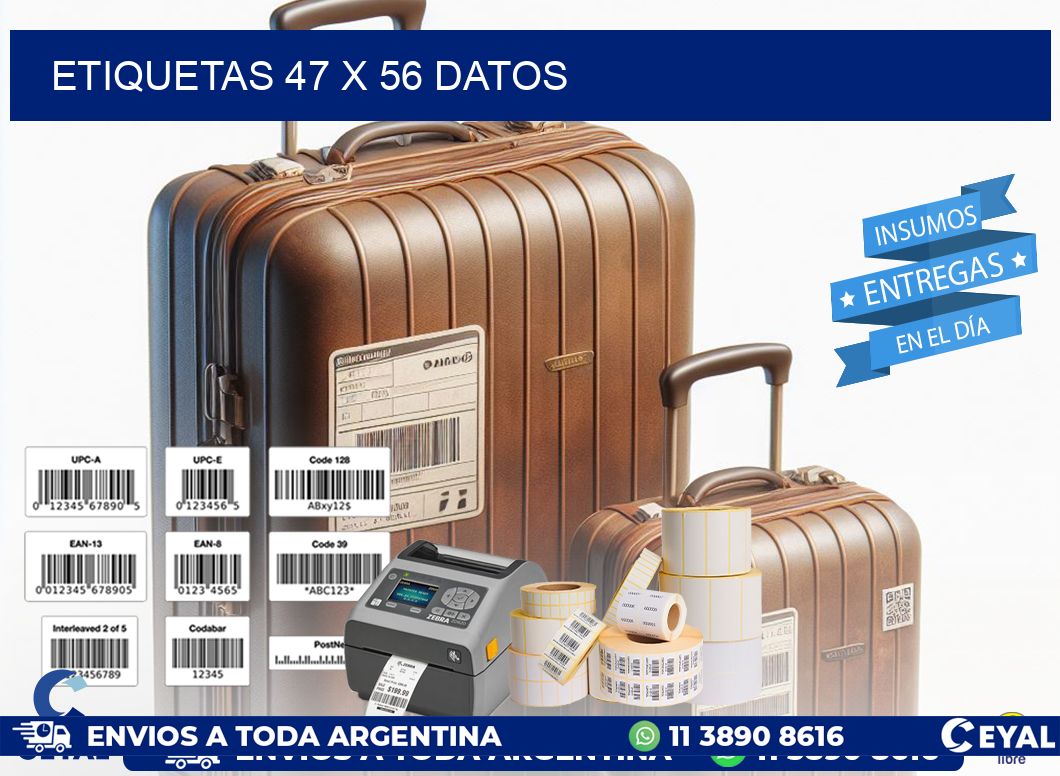 ETIQUETAS 47 x 56 DATOS