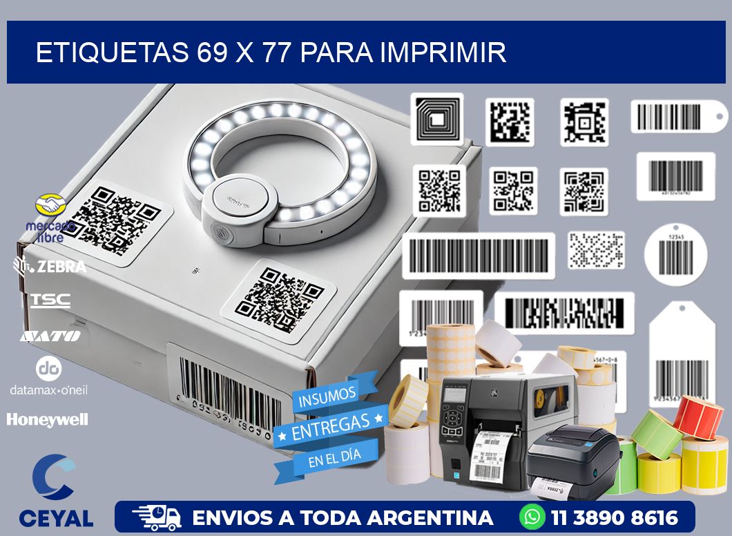 ETIQUETAS 69 x 77 PARA IMPRIMIR