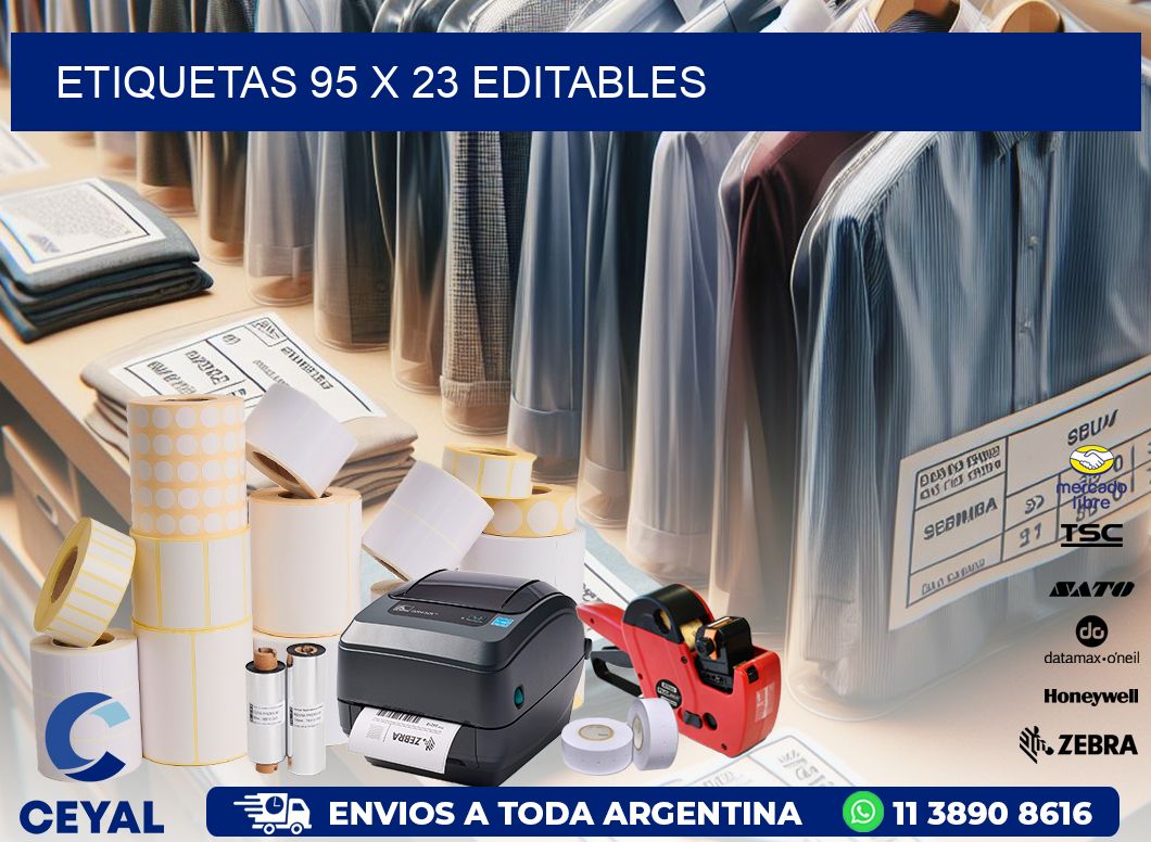 ETIQUETAS 95 x 23 EDITABLES