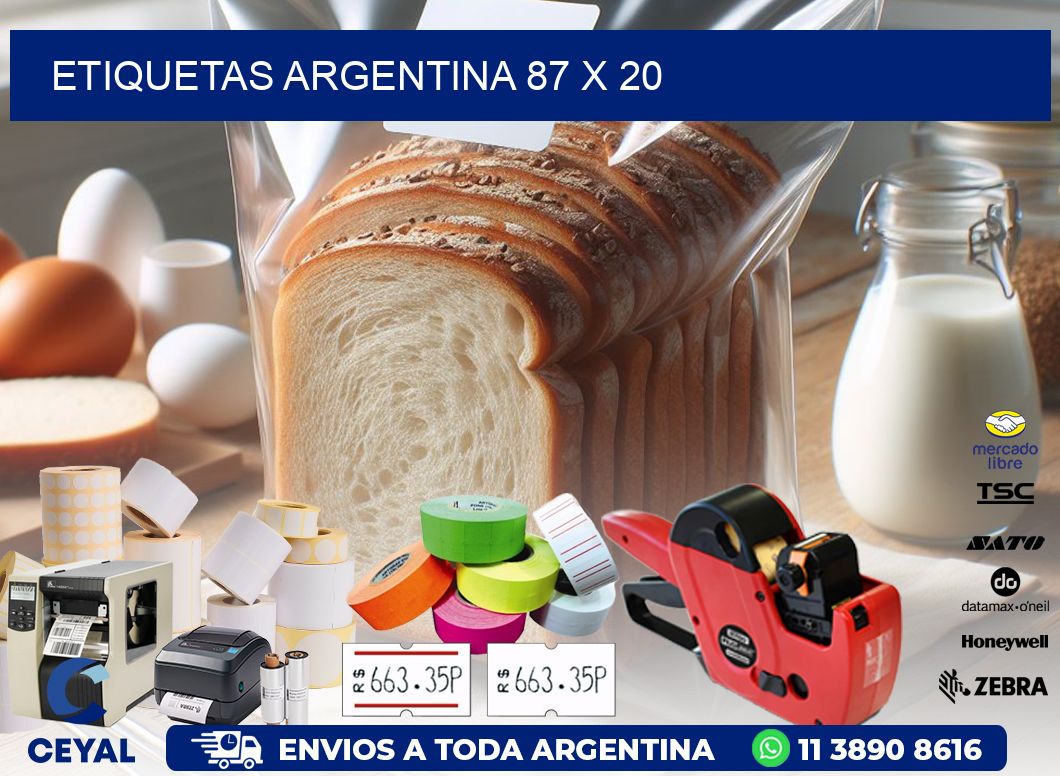 etiquetas argentina 87 x 20