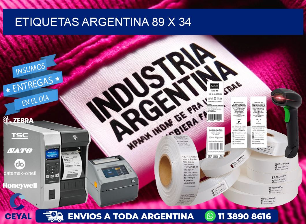 etiquetas argentina 89 x 34