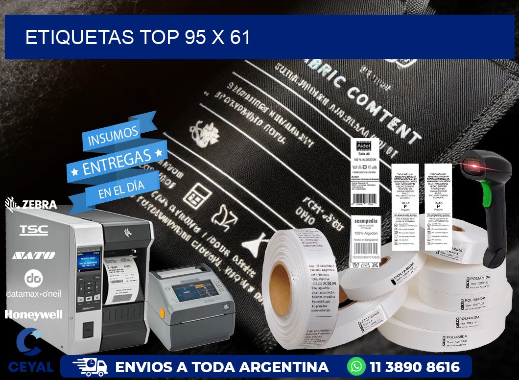 etiquetas top 95 x 61