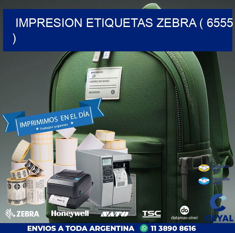 impresion etiquetas zebra ( 6555 )