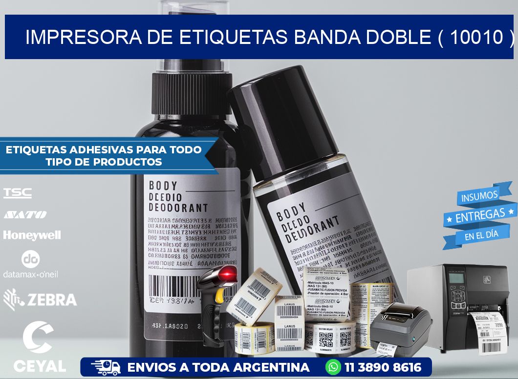 impresora de etiquetas banda doble ( 10010 )