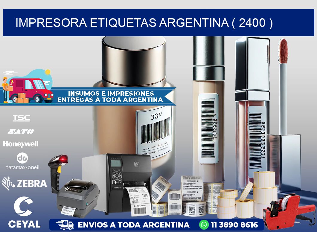 impresora etiquetas argentina ( 2400 )