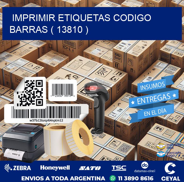 imprimir etiquetas codigo barras ( 13810 )