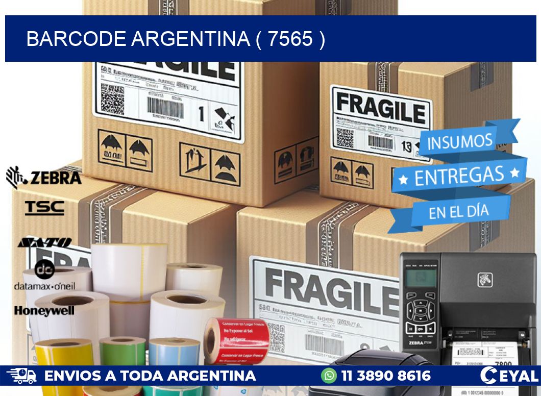 BARCODE ARGENTINA ( 7565 )