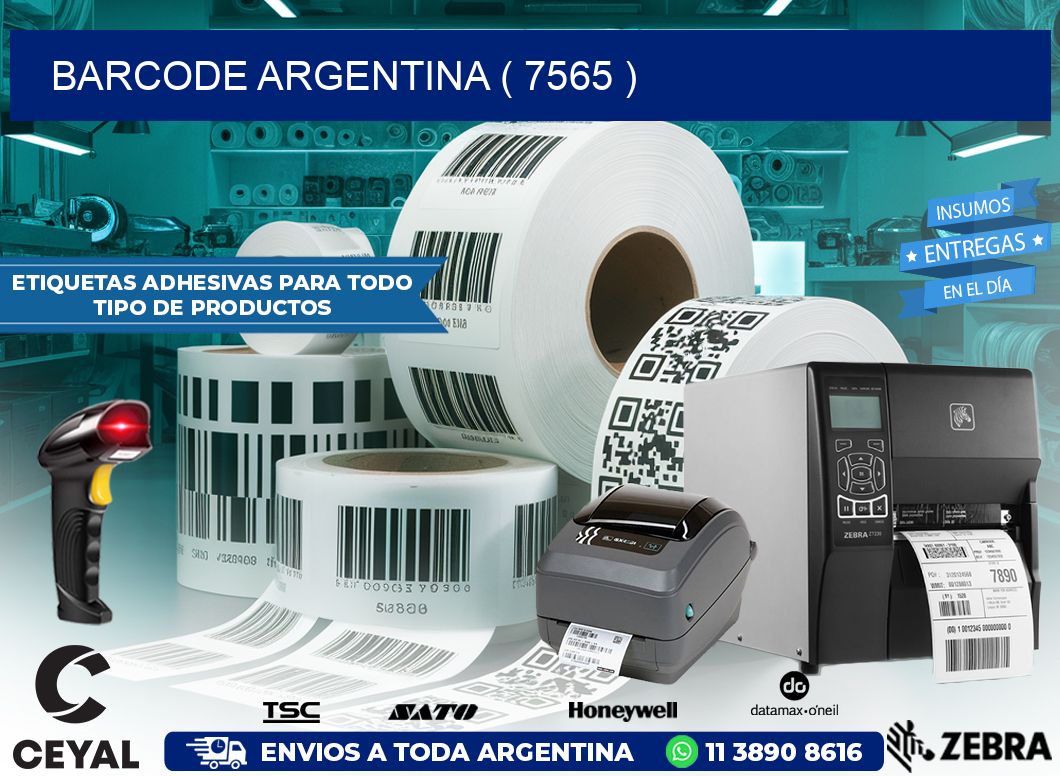 BARCODE ARGENTINA ( 7565 )