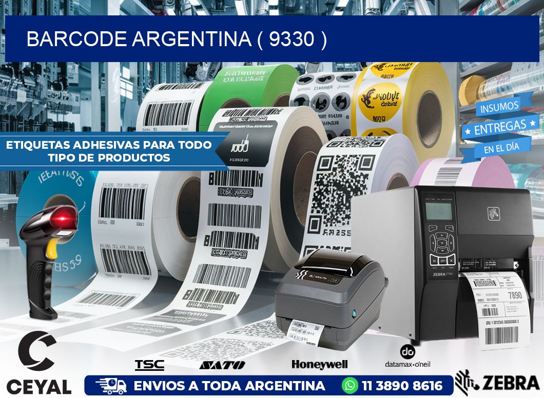 BARCODE ARGENTINA ( 9330 )