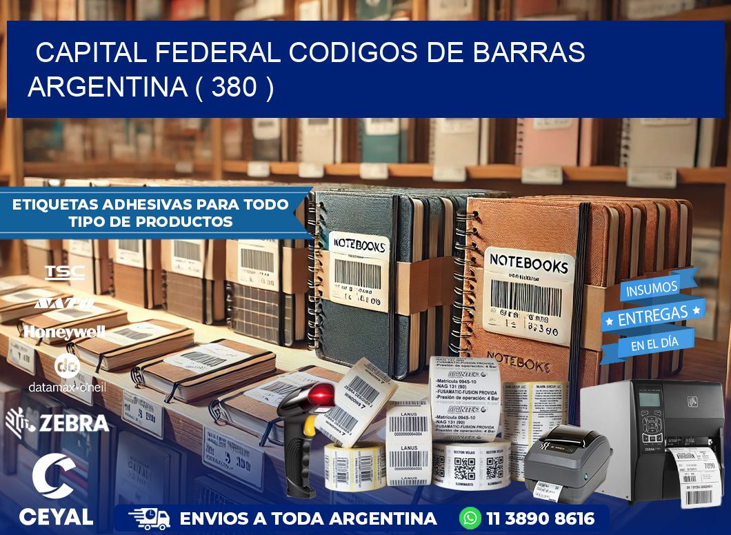 Capital federal codigos de barras argentina ( 380 )