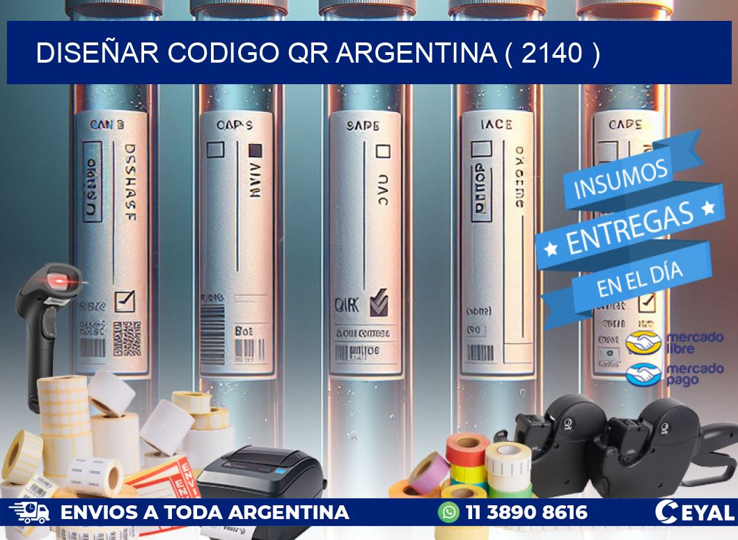 DISEÑAR CODIGO QR ARGENTINA ( 2140 )