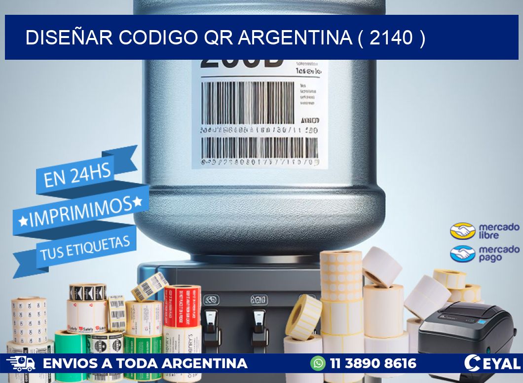 DISEÑAR CODIGO QR ARGENTINA ( 2140 )