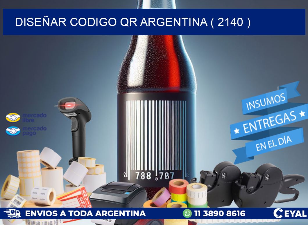 DISEÑAR CODIGO QR ARGENTINA ( 2140 )