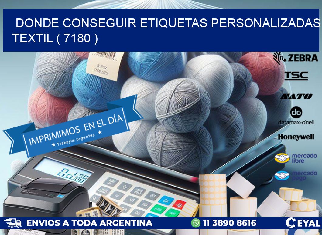 DONDE CONSEGUIR ETIQUETAS PERSONALIZADAS TEXTIL ( 7180 )