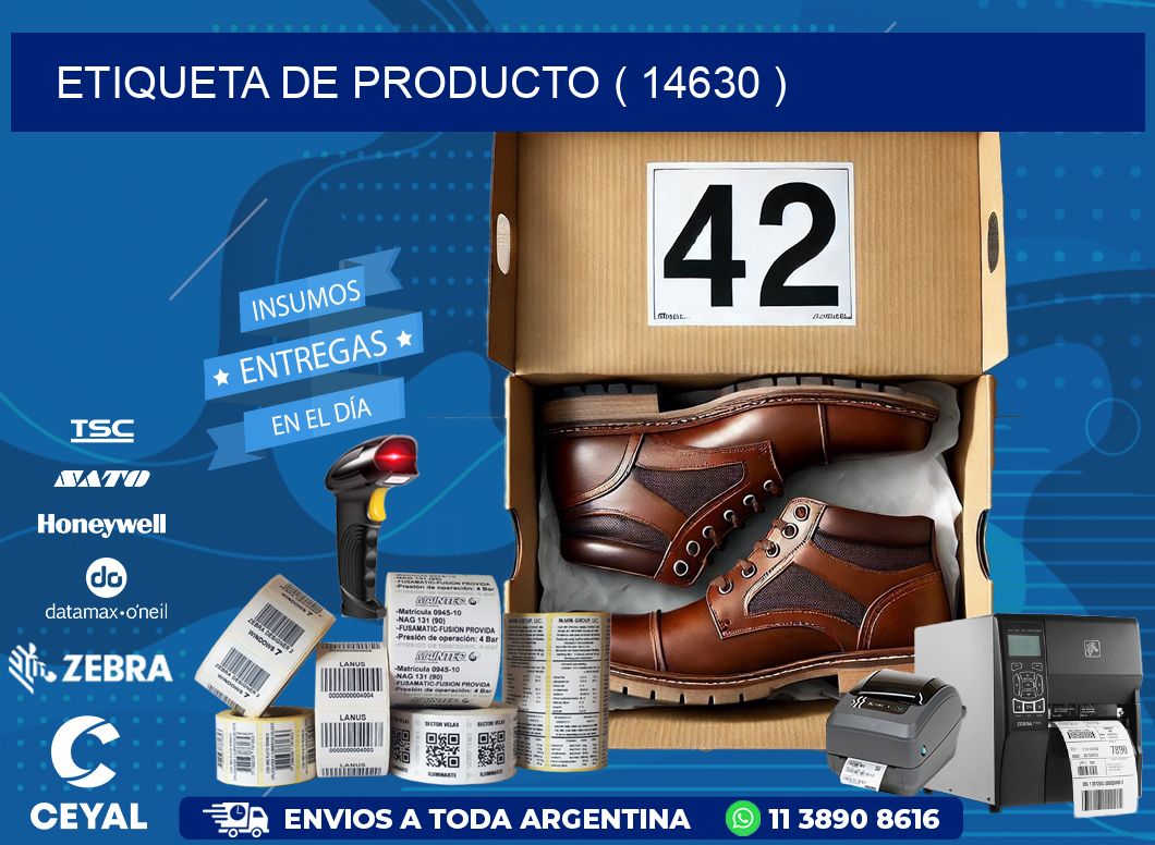 ETIQUETA DE PRODUCTO ( 14630 )