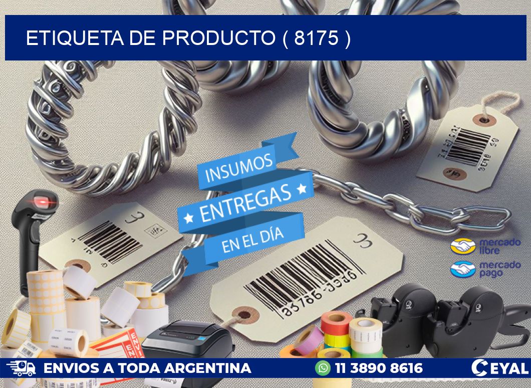 ETIQUETA DE PRODUCTO ( 8175 )