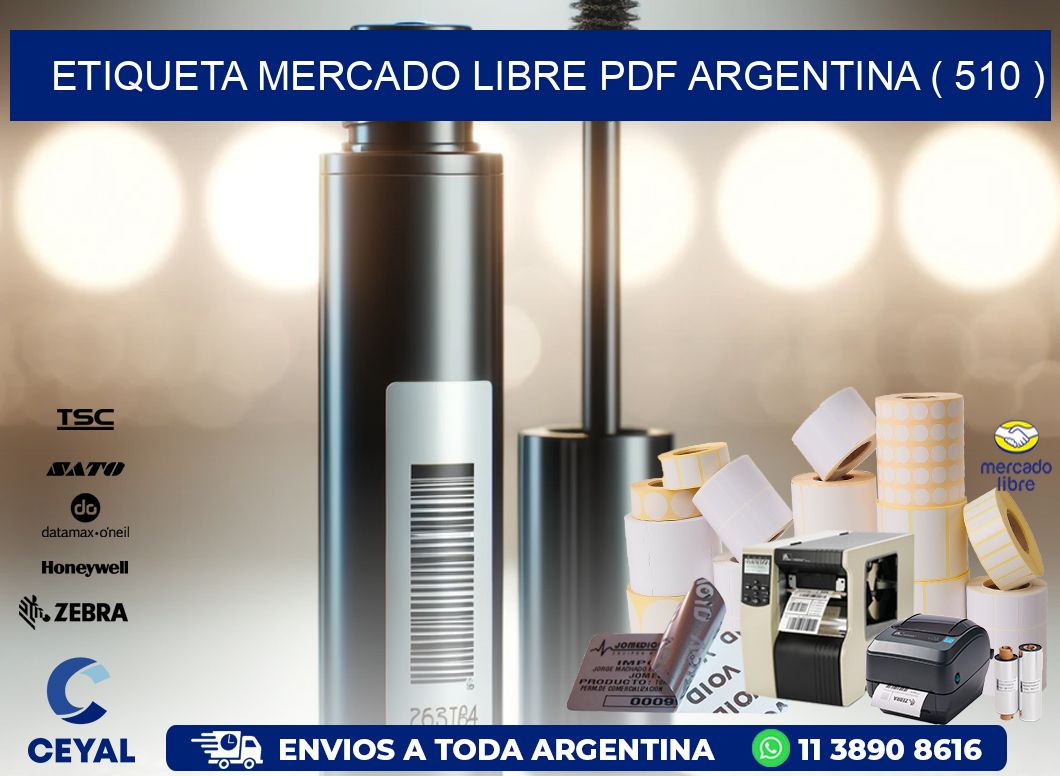 ETIQUETA MERCADO LIBRE PDF ARGENTINA ( 510 )