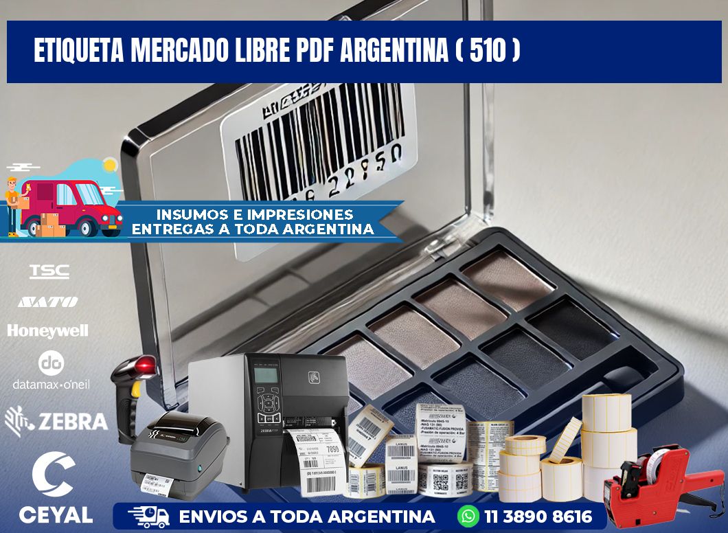 ETIQUETA MERCADO LIBRE PDF ARGENTINA ( 510 )