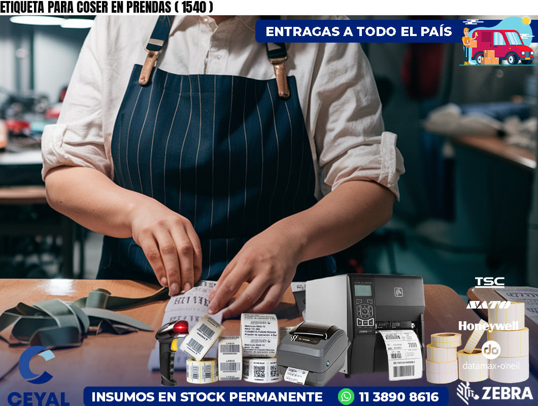 ETIQUETA PARA COSER EN PRENDAS ( 1540 )