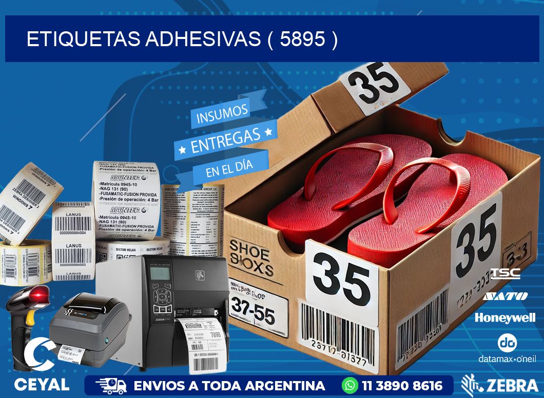 ETIQUETAS ADHESIVAS ( 5895 )