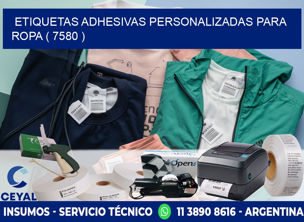 ETIQUETAS ADHESIVAS PERSONALIZADAS PARA ROPA ( 7580 )