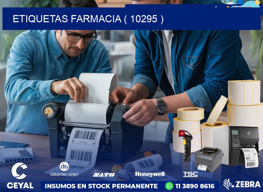 ETIQUETAS FARMACIA ( 10295 )