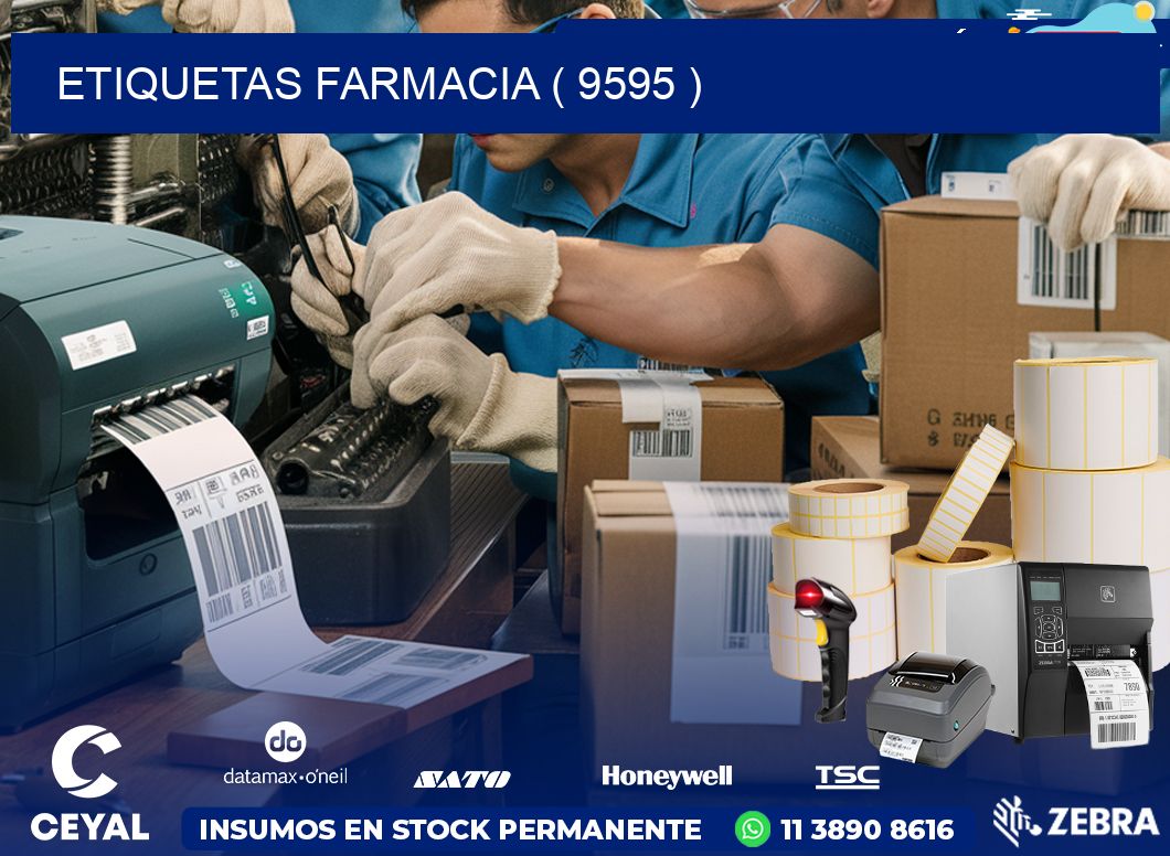 ETIQUETAS FARMACIA ( 9595 )