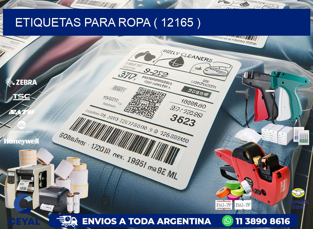 ETIQUETAS PARA ROPA ( 12165 )