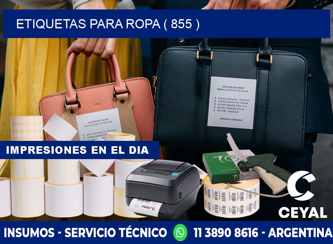 ETIQUETAS PARA ROPA ( 855 )
