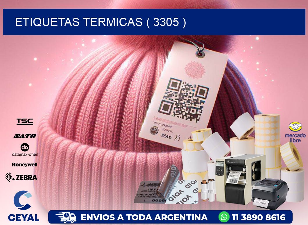 ETIQUETAS TERMICAS ( 3305 )