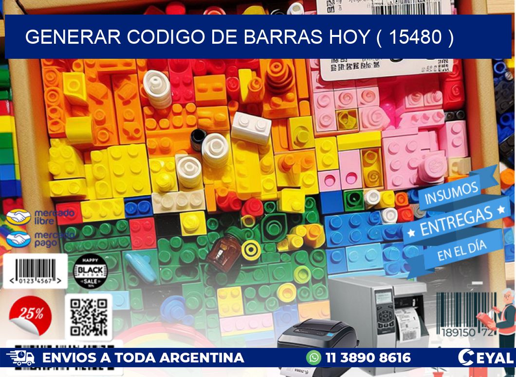 GENERAR CODIGO DE BARRAS HOY ( 15480 )