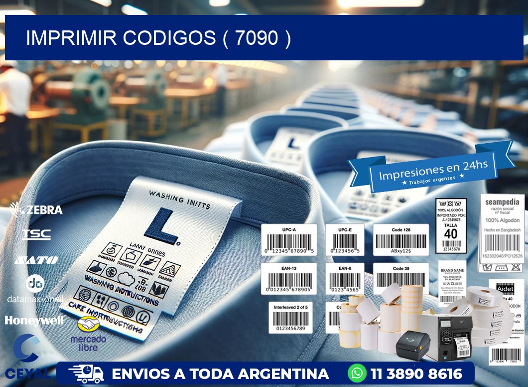 IMPRIMIR CODIGOS ( 7090 )
