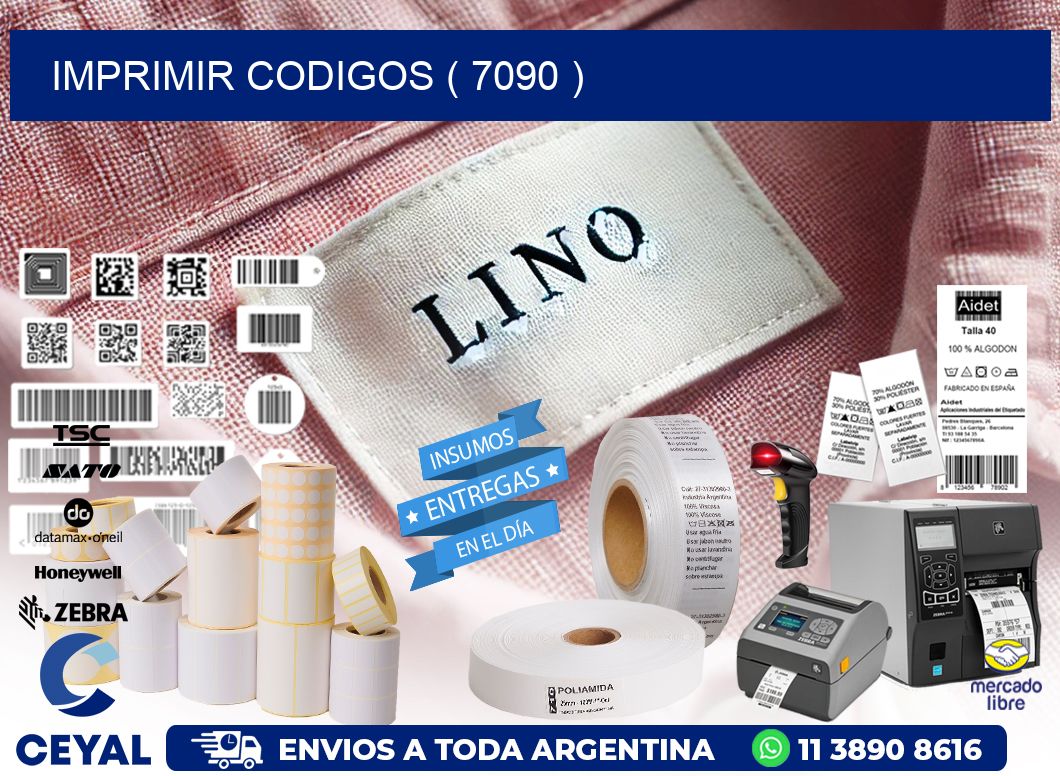IMPRIMIR CODIGOS ( 7090 )
