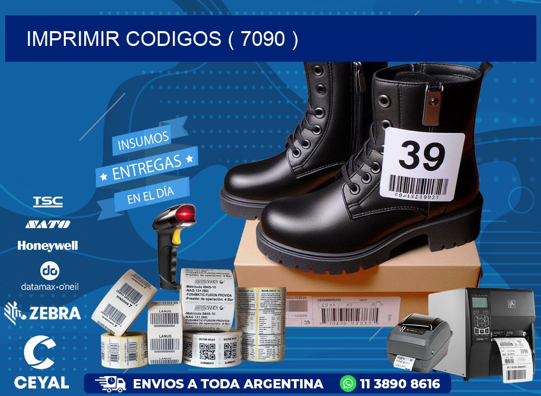 IMPRIMIR CODIGOS ( 7090 )