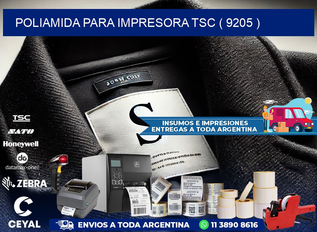 POLIAMIDA PARA IMPRESORA TSC ( 9205 )