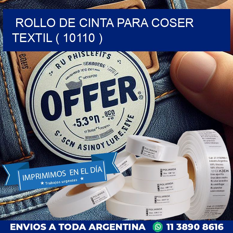 ROLLO DE CINTA PARA COSER TEXTIL ( 10110 )