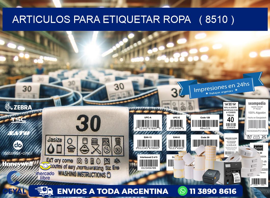 articulos para etiquetar ropa   ( 8510 )