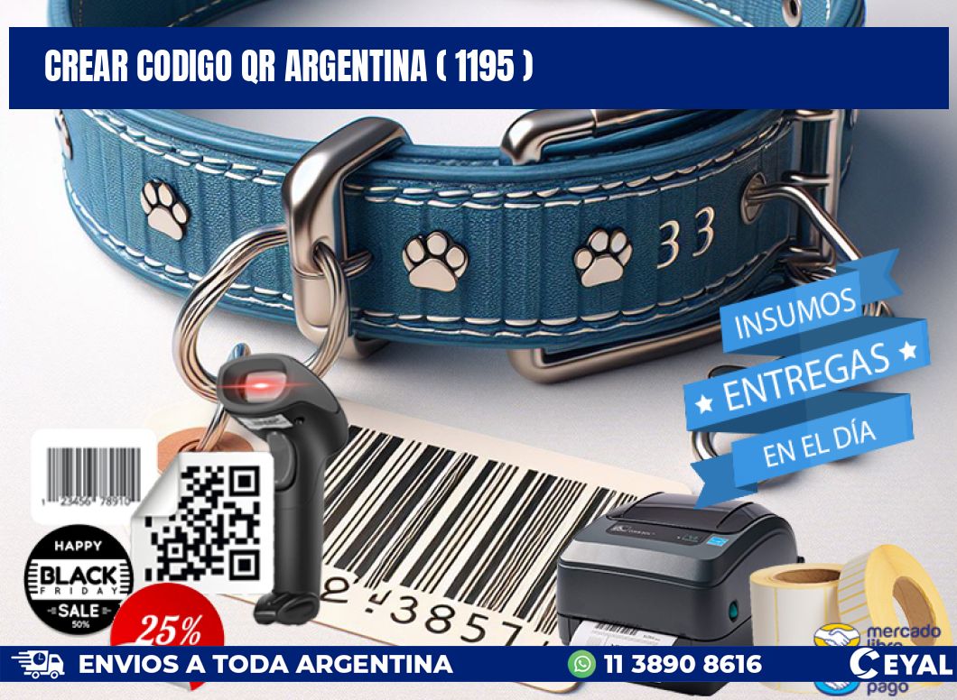 crear codigo qr argentina ( 1195 )