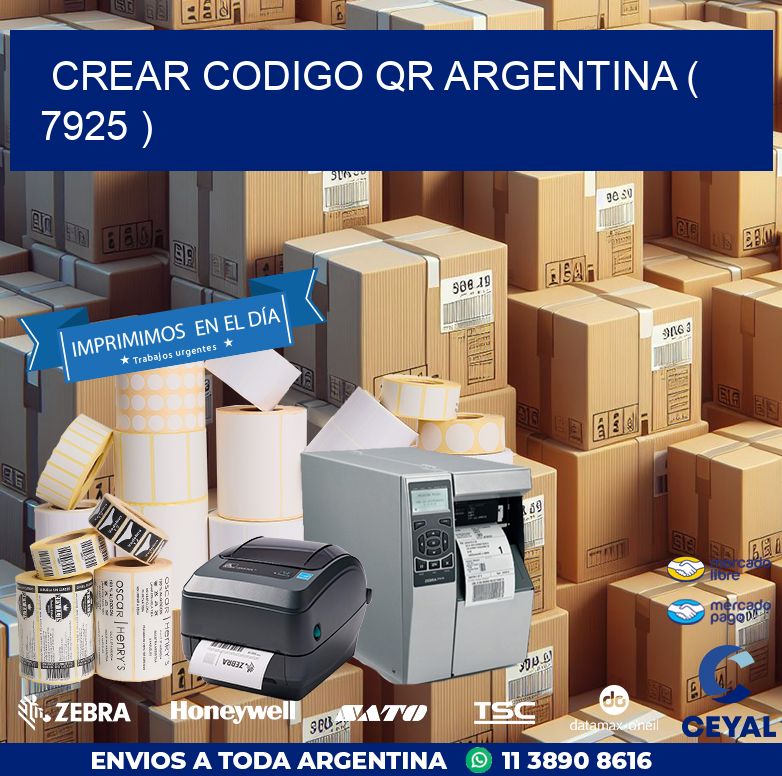 crear codigo qr argentina ( 7925 )